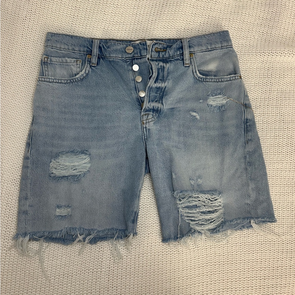 Frame Le Slouch Bermuda Shorts Size 25 - Picture 5 of 7